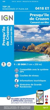 IGN - 0418ET Camaret - Presq'&Icirc;le de Crozon