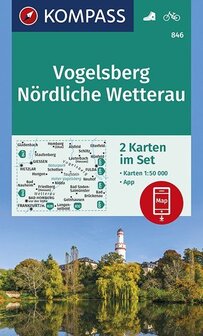 Kompass - WK 846 Vogelsberg - N&ouml;rdliche Wetterau