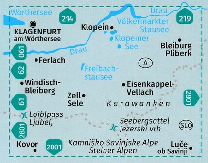 Kompass - WK 65 Klopeiner See - Karawanken Ost