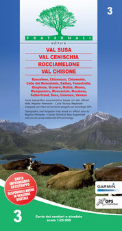 Fraternali - 3 Val Susa, Val Cenischia, Rocciamelone, Val Chisone