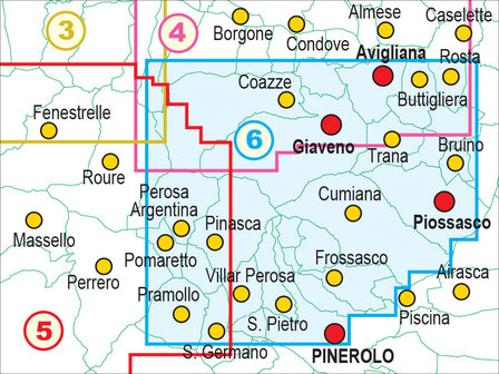 Fraternali - 6 Pinerolese, Val Sangone