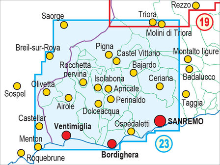 Fraternali - 23- Sanremo, Ventimiglia, Bassa Val Roia, Val Nervia