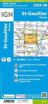 IGN - 2026SB Saint-Gaultier - Rosnay