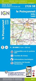 IGN - 2126SB Le Poinconnet - Velles - Luant