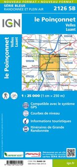 IGN - 2126SB Le Poinconnet - Velles - Luant