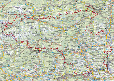 Rother - Vom Gletscher zum Wein wandelgids