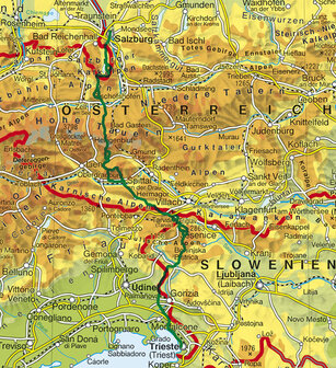 Rother - Alpen&uuml;berquerung Salzburg - Triest