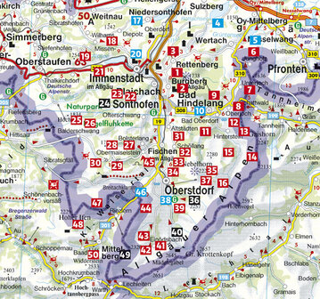 Rother - Allg&auml;u 1 wandelgids