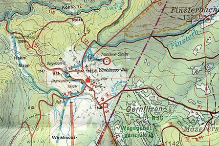 OeAV - Alpenvereinskarte BY18 Chiemgauer Alpen Mitte, Hochgern, Hochfelln (Weg + Ski)