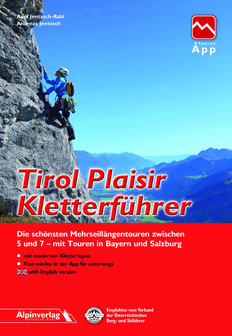 Alpinverlag - Tirol Plaisir Kletterf&uuml;hrer