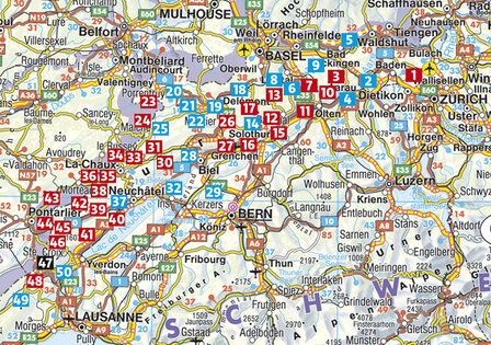 Rother - Schweizer Jura wandelgids