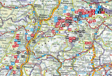 Rother - Klettersteigf&uuml;hrer Dolomiten - Brenta - Gardasee