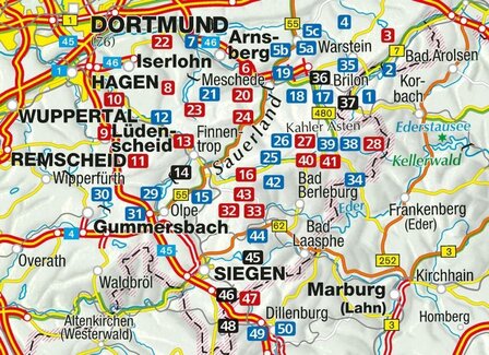 Kompass - Sauerland - Rothaarsteig wf