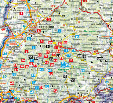 Rother - Schwarzwald S&uuml;d wandelgids