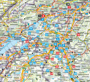 Rother - Rund um Bern wandelgids