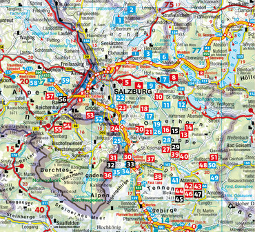 Rother - Rund um Salzburg wandelgids