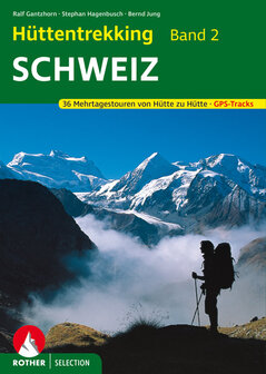 Rother - H&uuml;ttentrekking Schweiz wandelboek