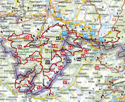 Rother - Himmelsst&uuml;rmer Route &ndash; Wandertrilogie Allg&auml;u