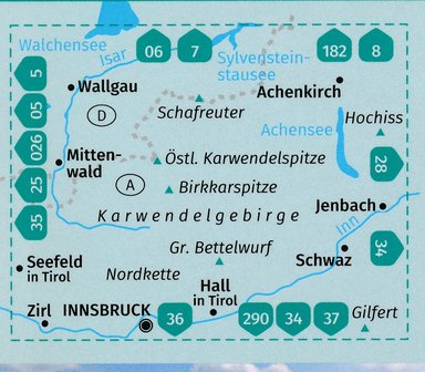 Kompass - WK 26 Karwendelgebirge