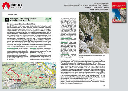 Rother - Klettersteige Bayern - Vorarlberg - Tirol - Salzburg