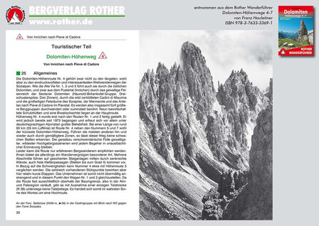 Rother - Dolomiten H&ouml;henwege 4-7