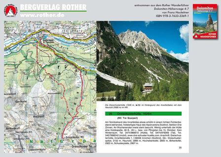 Rother - Dolomiten H&ouml;henwege 4-7