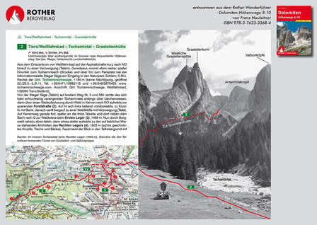 Rother - Dolomiten H&ouml;henwege 8-10