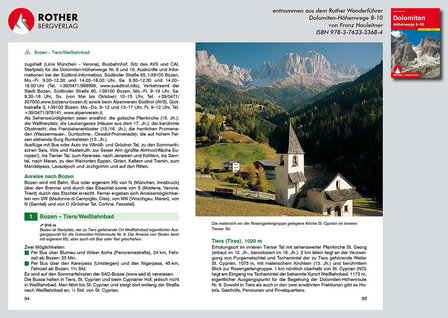 Rother - Dolomiten H&ouml;henwege 8-10