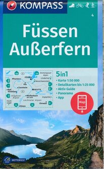 Kompass - WK 4 F&uuml;ssen - Ausserfern