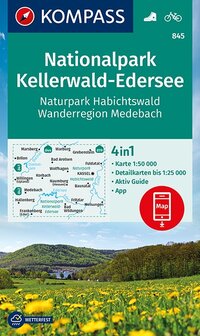 Kompass - WK 845 Nationalpark Kellerwald-Edersee