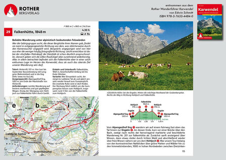 Rother - Karwendel wandelgids + Tourenkarte
