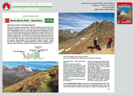 Rother - Trekking im &Ouml;tztal und Pitztal wandelgids