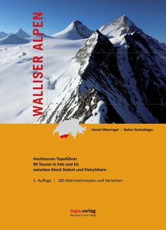 Topo Verlag - Hochtourenf&uuml;hrer Walliser Alpen