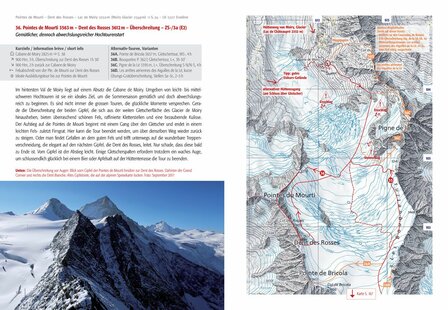 Topo Verlag - Hochtourenf&uuml;hrer Walliser Alpen