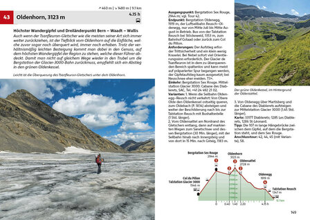 Rother - Gruy&egrave;re - Diablerets wandelgids