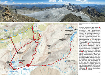 Rother - Gruy&egrave;re - Diablerets wandelgids