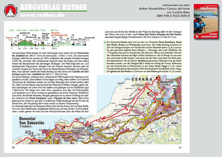 Rother - Jakobsweg - Camino del Norte wandelgids