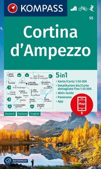 Kompass - WK 55 Cortina d&#039;Ampezzo