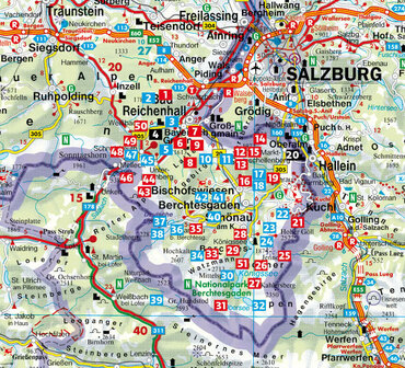 Rother - Berchtesgadener Land wandelgids + Tourenkarte