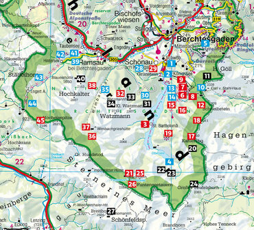 Rother - K&ouml;nigsee wandelgids