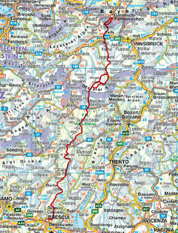 Rother - Alpen&uuml;berquerung L1 Garmisch - Brescia