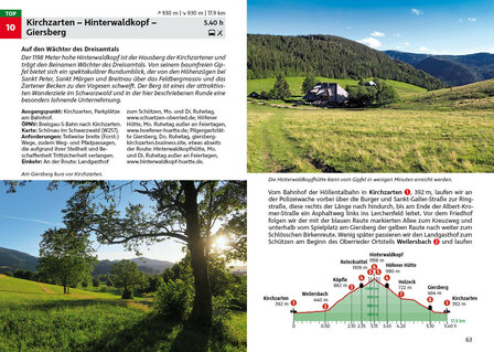 Rother - Schwarzwald S&uuml;d wandelgids