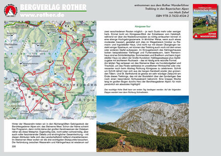 Rother - Trekking in den Bayerischen Alpen