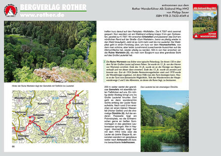 Rother - Alb S&uuml;drand-Weg HW2