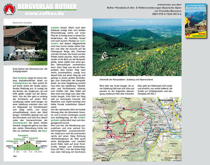 Rother - Alm- und H&uuml;ttenwanderungen Bayerische Alpen