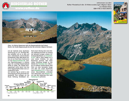 Rother - Alp- und H&uuml;ttenwanderungen Allg&auml;uer Alpen wandelboek