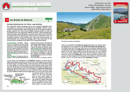 Rother - Asturien wandelgids