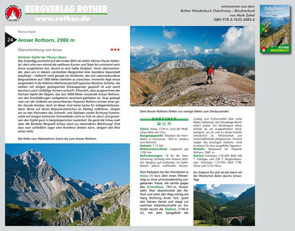 Rother - Ostschweiz - B&uuml;ndnerland wandelboek