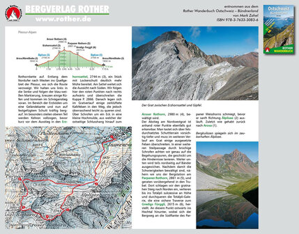 Rother - Ostschweiz - B&uuml;ndnerland wandelboek