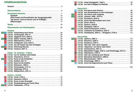 Rother - Davos - Pr&auml;ttigau wandelgids